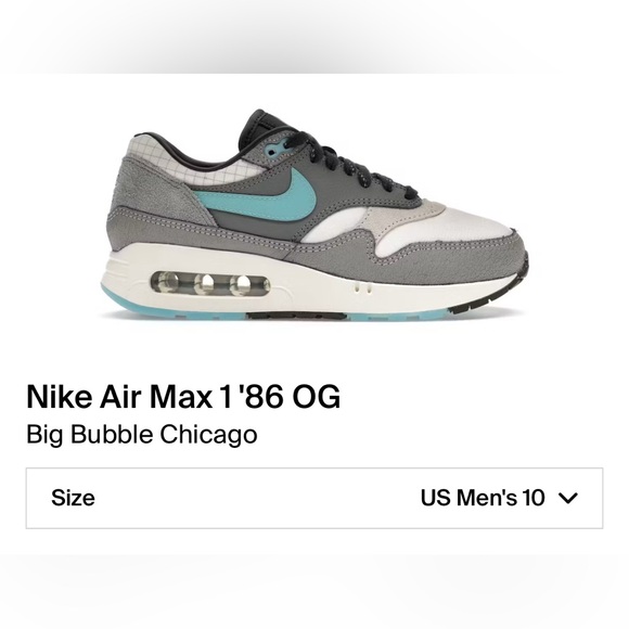 Nike air max 1 86 prm OG big Buble Chicago - Picture 8 of 8